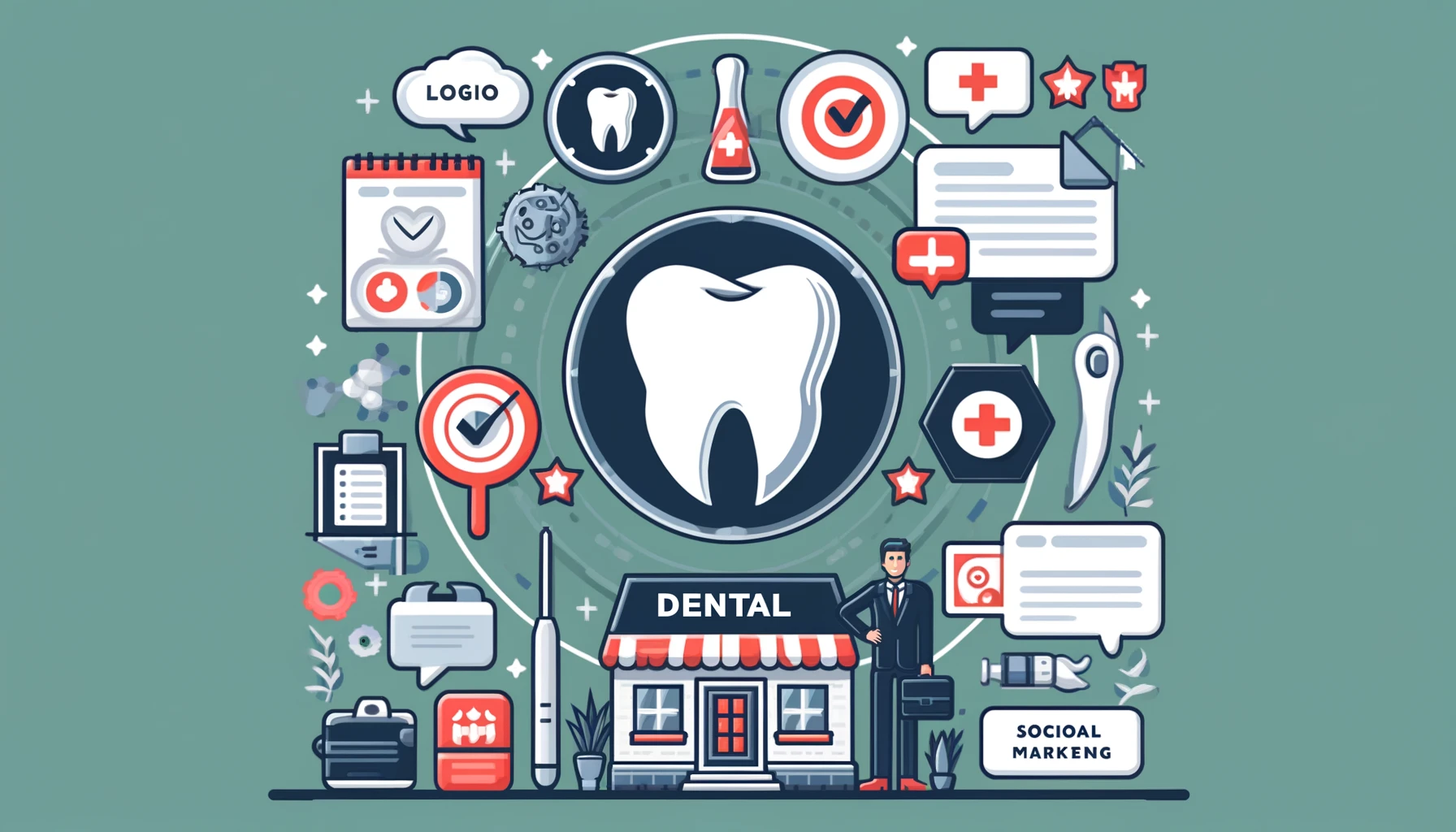 dental office online branding