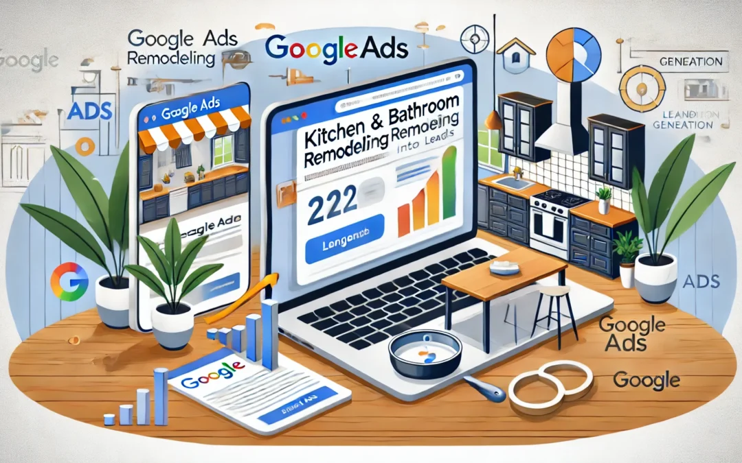 From Clicks to Clients: 7 Tips for Converting Google Ads Traffic into Leads for Kitchen and Bathroom Remodeling Companies